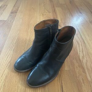 Madewell Women’s Black Leather Ankle Boots
